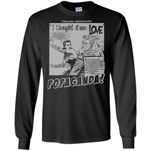 Pop Art Vintage Comics Lichtenstein Style - Popaganda 09 B&W Tee&Tank Men/Unisex Pimamour