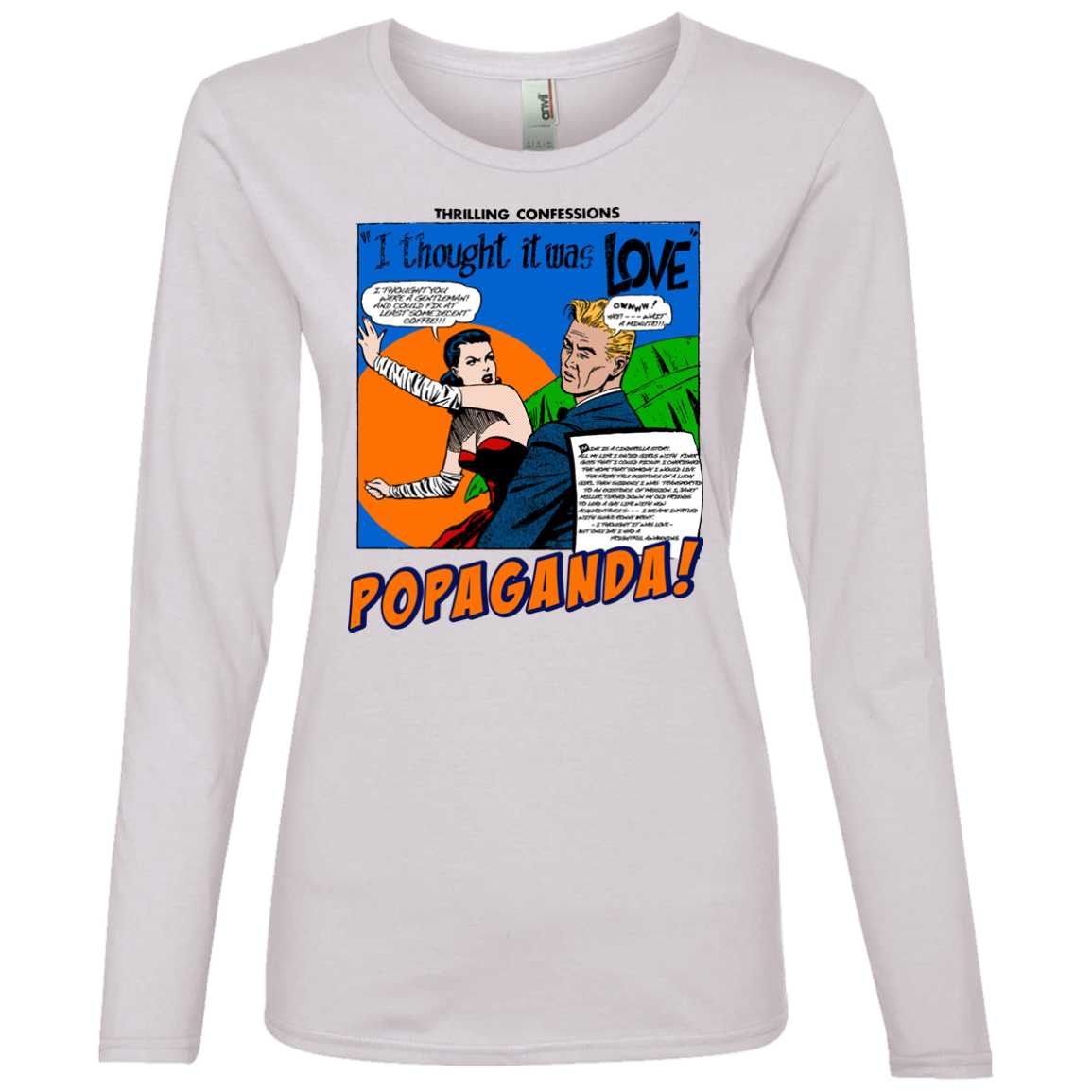 Pop Art Vintage Comics Lichtenstein Style - Popaganda 09 Tee&Tank Lady Pimamour