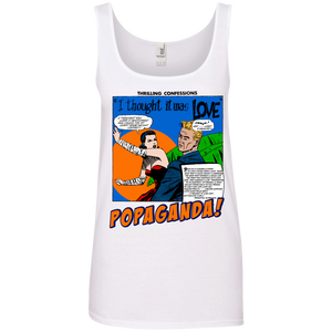 Pop Art Vintage Comics Lichtenstein Style - Popaganda 09 Tee&Tank Lady Pimamour