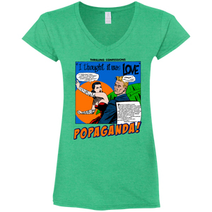 Pop Art Vintage Comics Lichtenstein Style - Popaganda 09 Tee&Tank Lady Pimamour