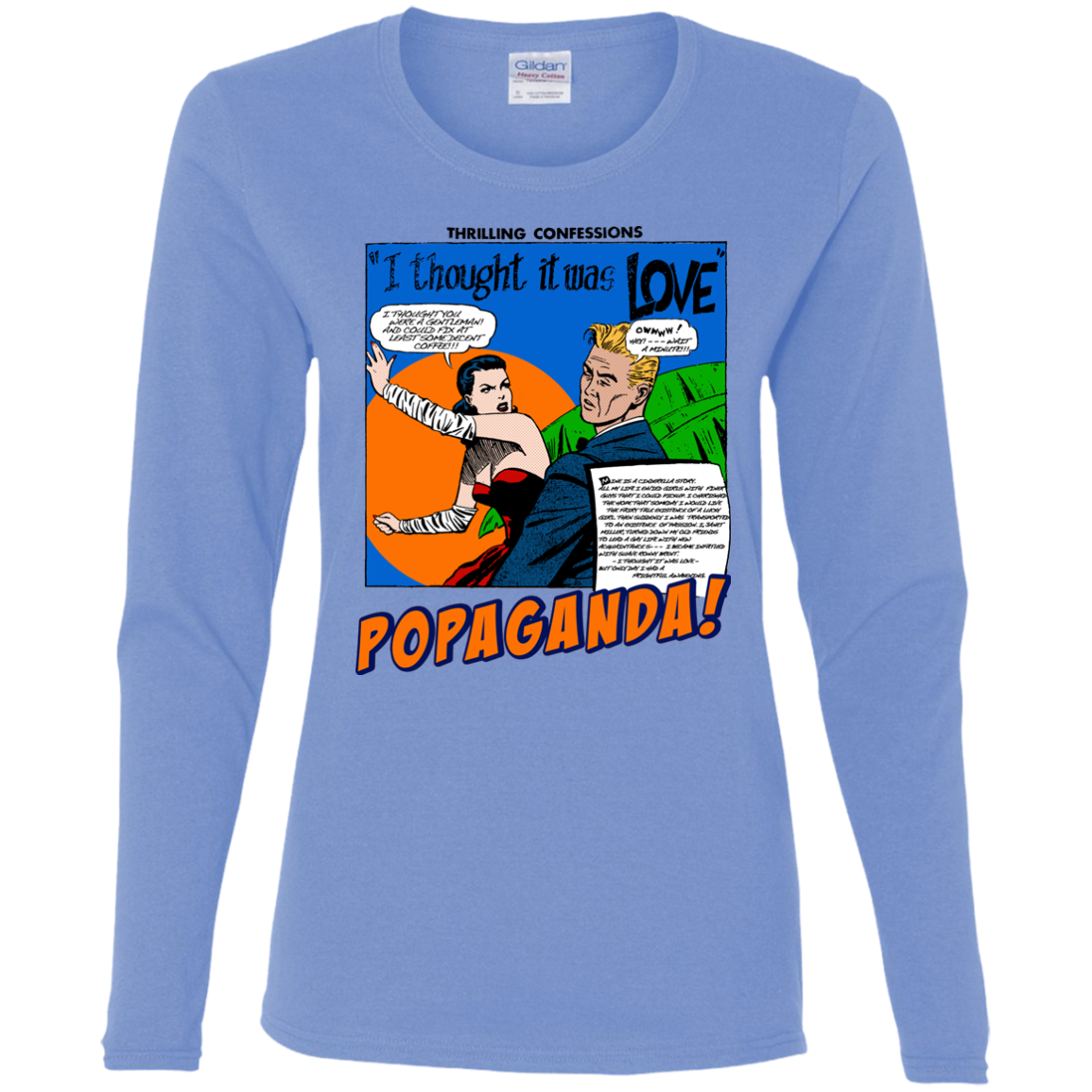 Pop Art Vintage Comics Lichtenstein Style - Popaganda 09 Tee&Tank Lady Pimamour