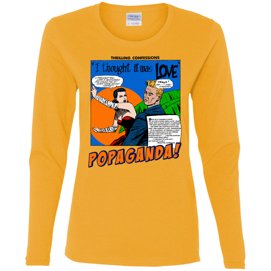 Pop Art Vintage Comics Lichtenstein Style - Popaganda 09 Tee&Tank Lady Pimamour