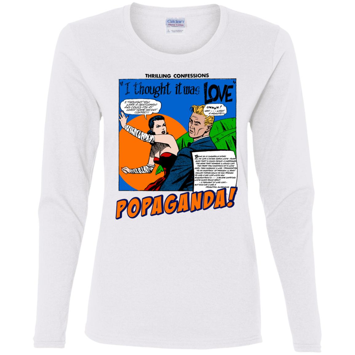 Pop Art Vintage Comics Lichtenstein Style - Popaganda 09 Tee&Tank Lady Pimamour