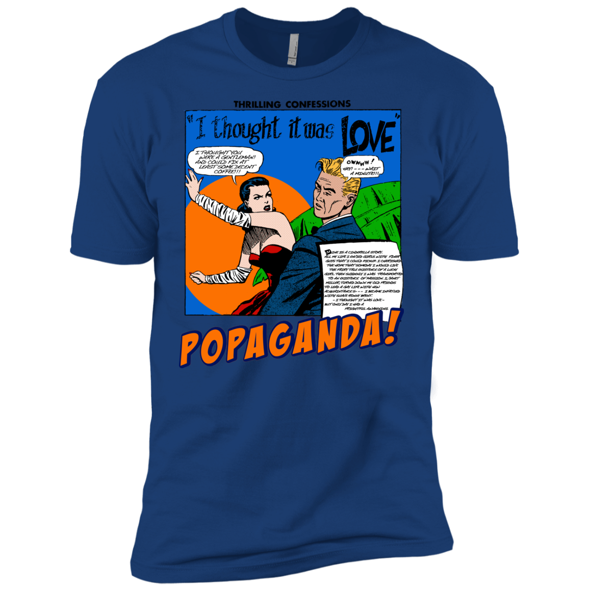 Pop Art Vintage Comics Lichtenstein Style - Popaganda 09 Tee&Tank Men/Unisex Pimamour