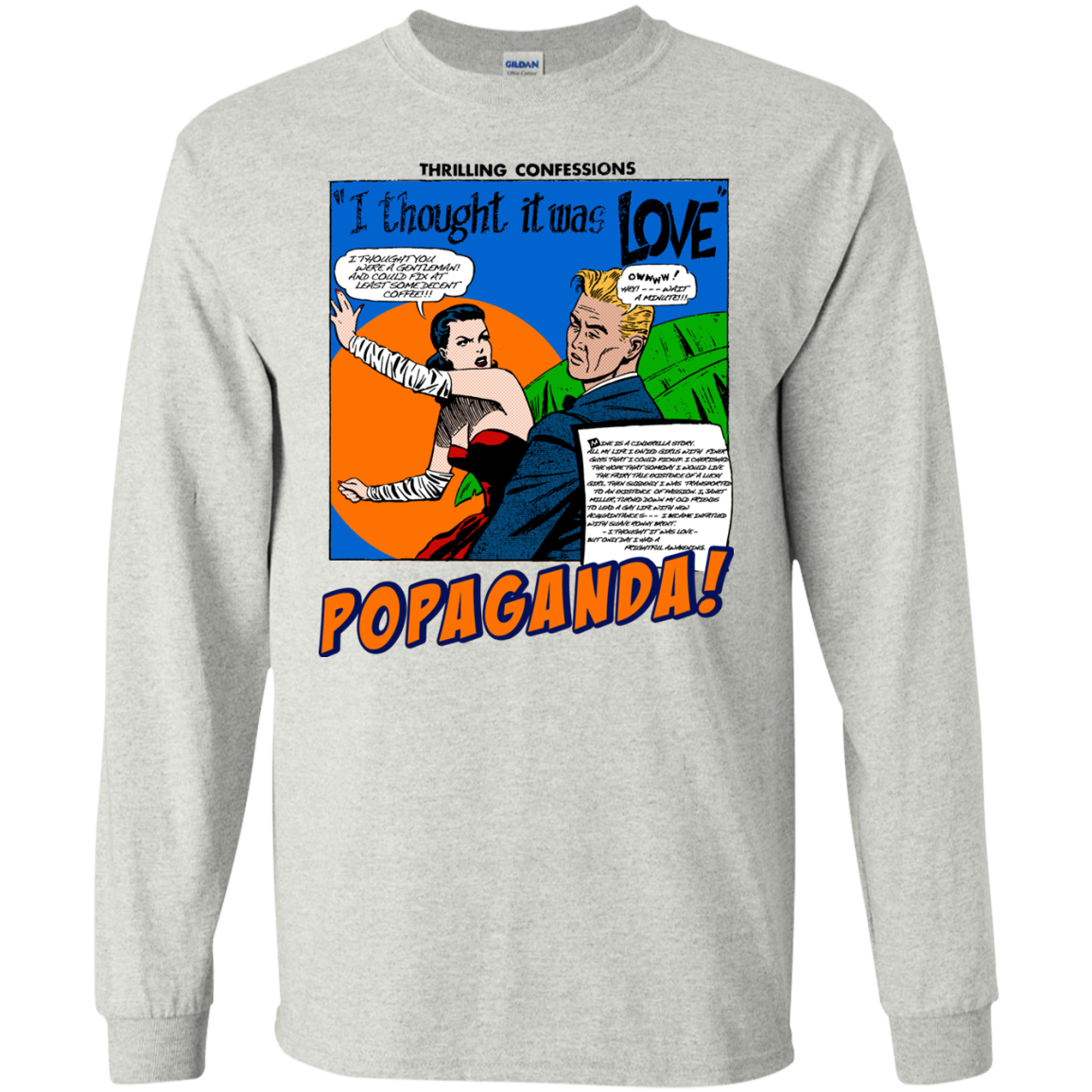 Pop Art Vintage Comics Lichtenstein Style - Popaganda 09 Tee&Tank Men/Unisex Pimamour