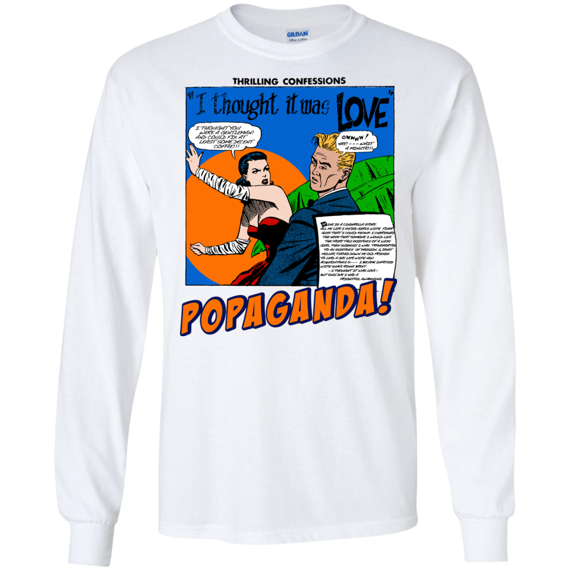 Pop Art Vintage Comics Lichtenstein Style - Popaganda 09 Tee&Tank Men/Unisex Pimamour