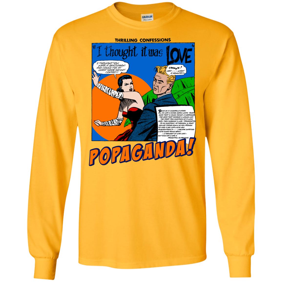 Pop Art Vintage Comics Lichtenstein Style - Popaganda 09 Tee&Tank Men/Unisex Pimamour