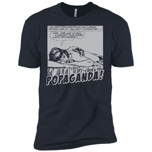 Pop Art Vintage Comics Lichtenstein Style - Popaganda 10 B&W Tee&Tank Men/Unisex Pimamour
