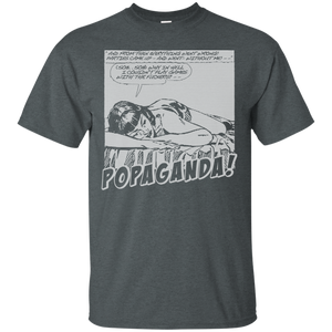 Pop Art Vintage Comics Lichtenstein Style - Popaganda 10 B&W Tee&Tank Men/Unisex Pimamour