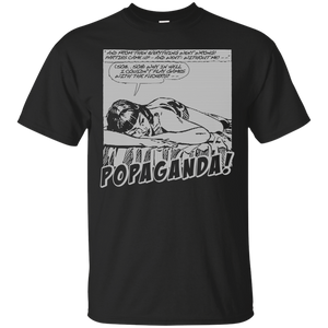 Pop Art Vintage Comics Lichtenstein Style - Popaganda 10 B&W Tee&Tank Men/Unisex Pimamour