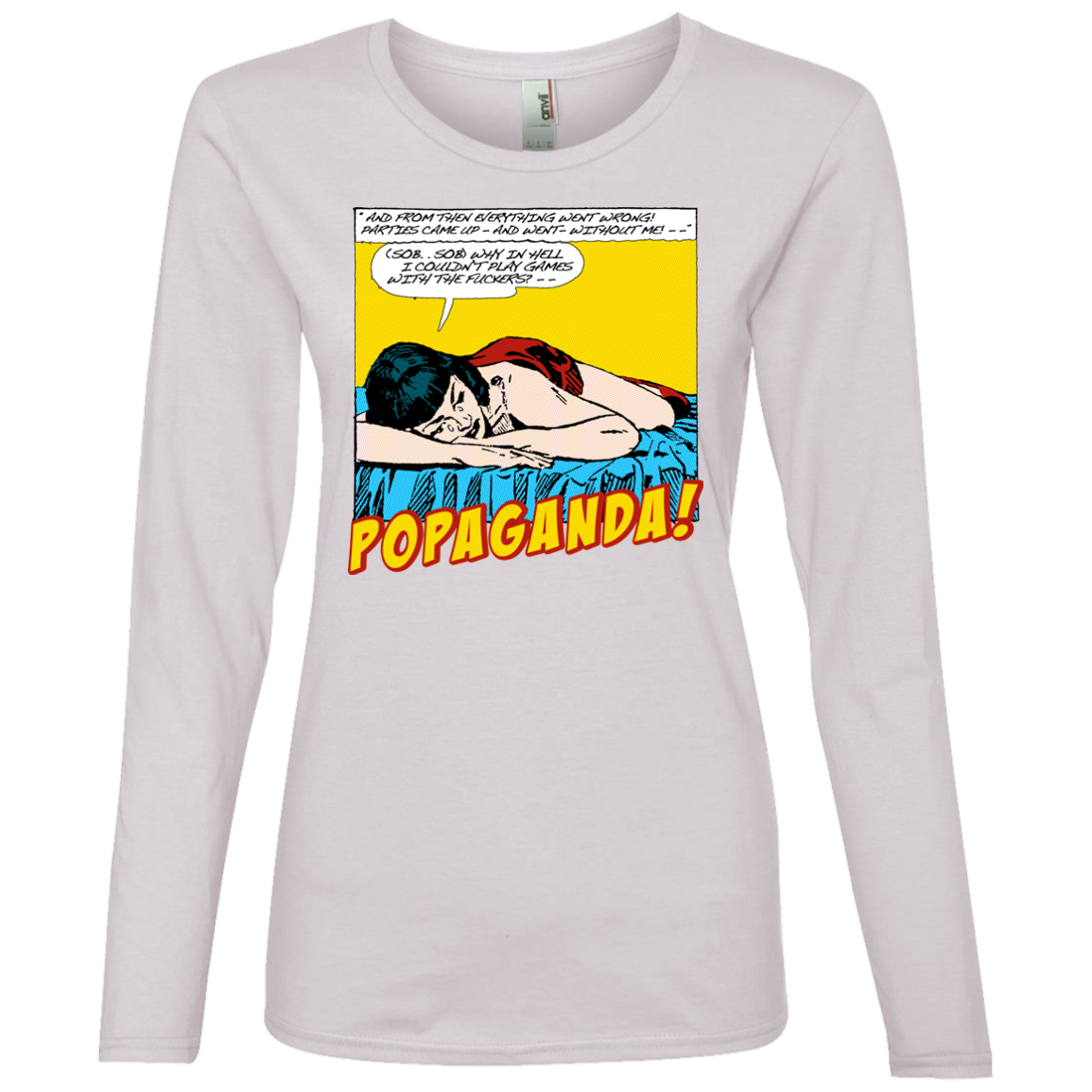 Pop Art Vintage Comics Lichtenstein Style - Popaganda 10 Tee&Tank Lady Pimamour