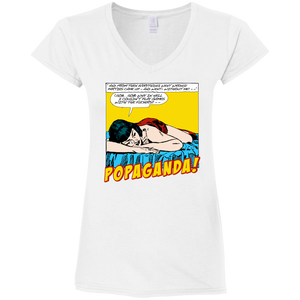 Pop Art Vintage Comics Lichtenstein Style - Popaganda 10 Tee&Tank Lady Pimamour