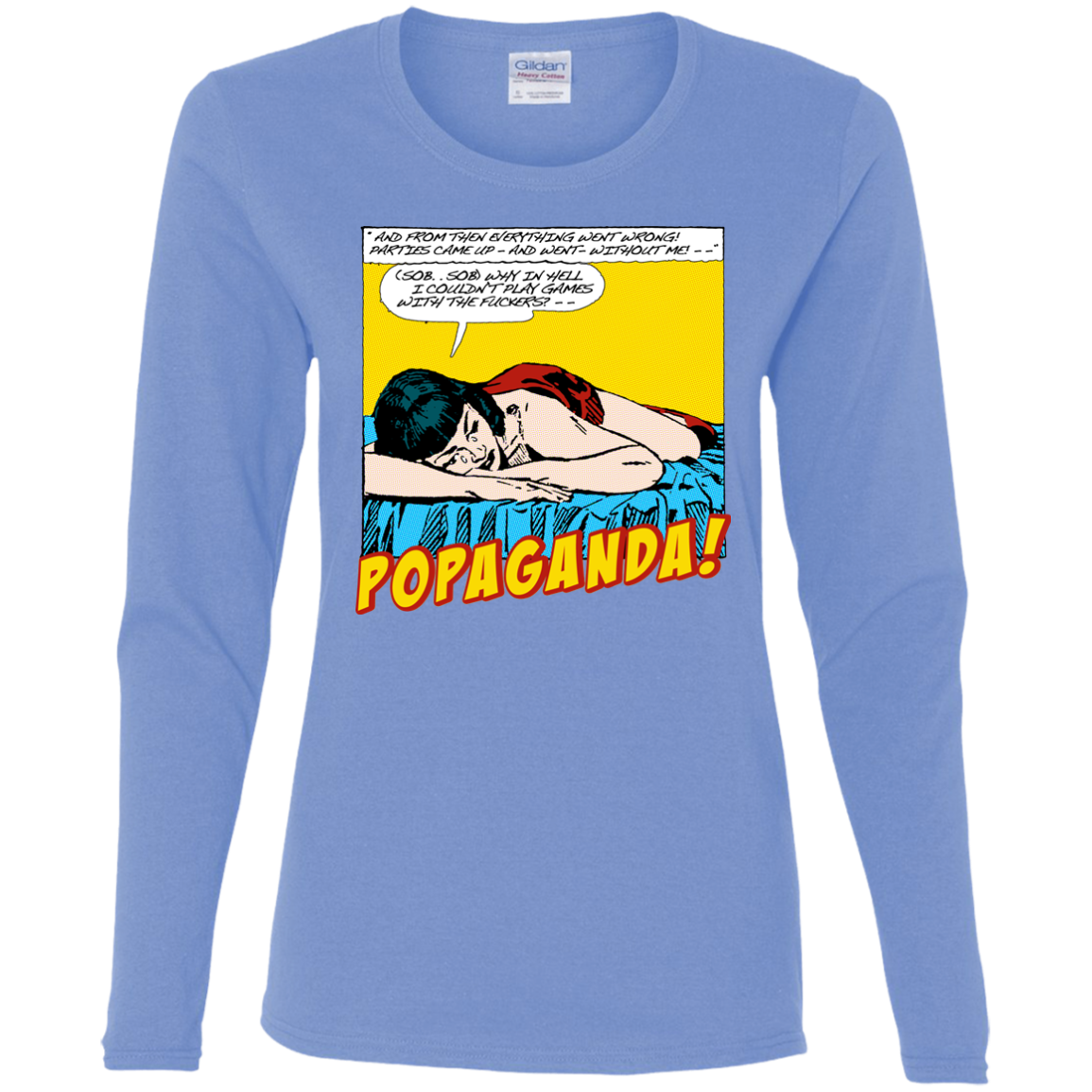 Pop Art Vintage Comics Lichtenstein Style - Popaganda 10 Tee&Tank Lady Pimamour