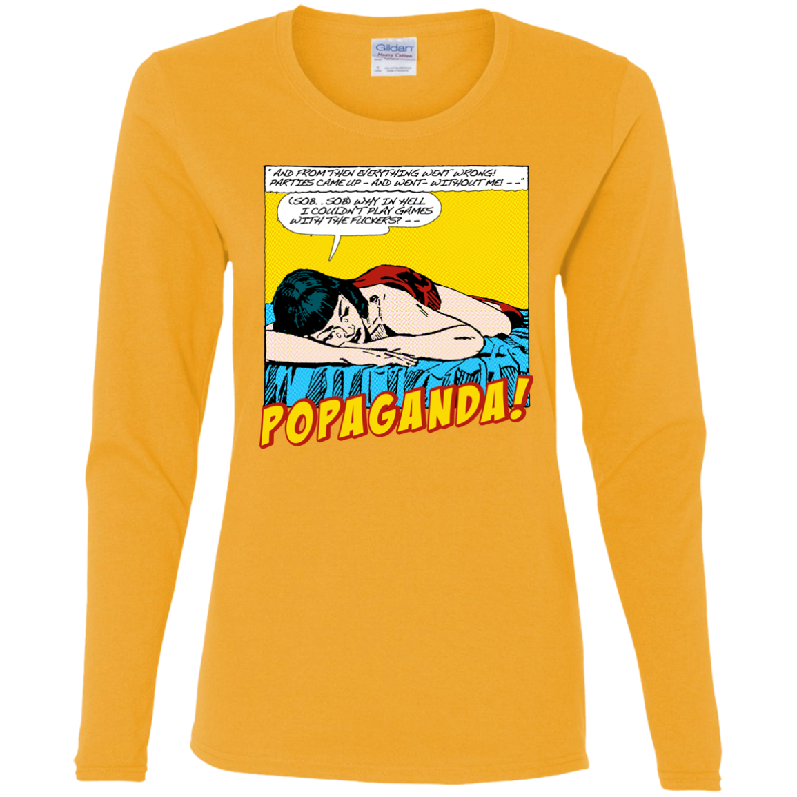 Pop Art Vintage Comics Lichtenstein Style - Popaganda 10 Tee&Tank Lady Pimamour