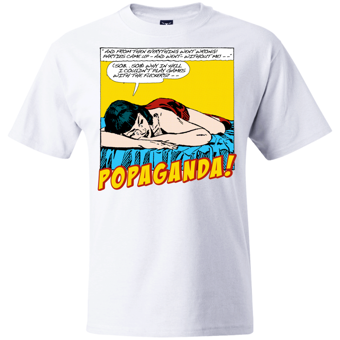 Pop Art Vintage Comics Lichtenstein Style - Popaganda 10 Tee&Tank Men/Unisex Pimamour