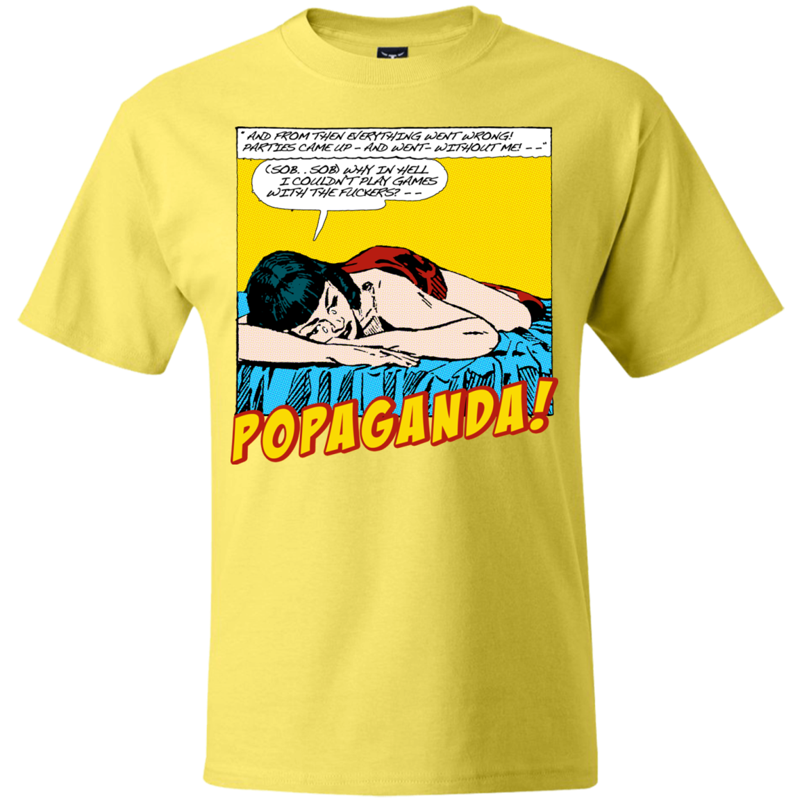 Pop Art Vintage Comics Lichtenstein Style - Popaganda 10 Tee&Tank Men/Unisex Pimamour