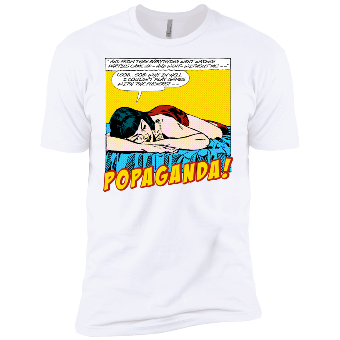 Pop Art Vintage Comics Lichtenstein Style - Popaganda 10 Tee&Tank Men/Unisex Pimamour