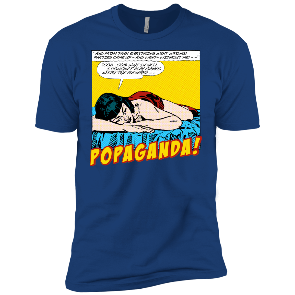 Pop Art Vintage Comics Lichtenstein Style - Popaganda 10 Tee&Tank Men/Unisex Pimamour