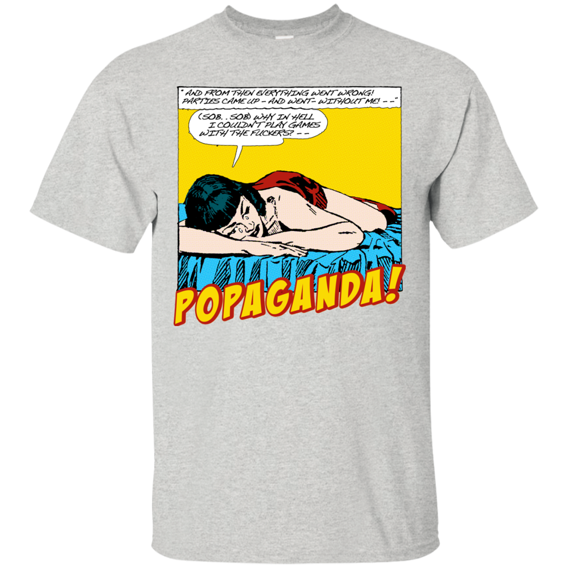 Pop Art Vintage Comics Lichtenstein Style - Popaganda 10 Tee&Tank Men/Unisex Pimamour