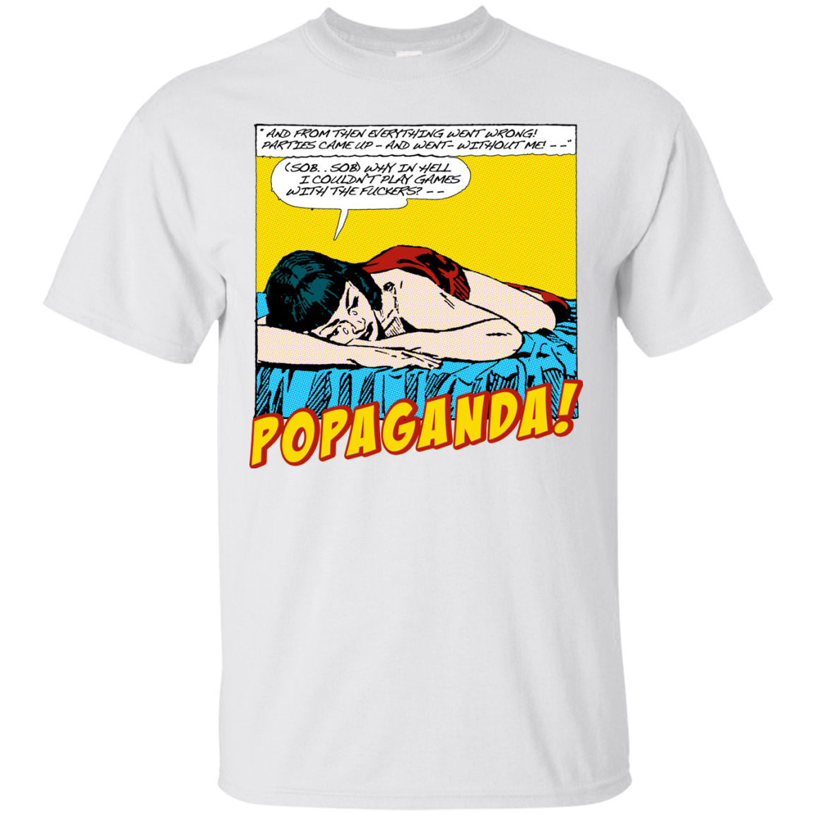 Pop Art Vintage Comics Lichtenstein Style - Popaganda 10 Tee&Tank Men/Unisex Pimamour