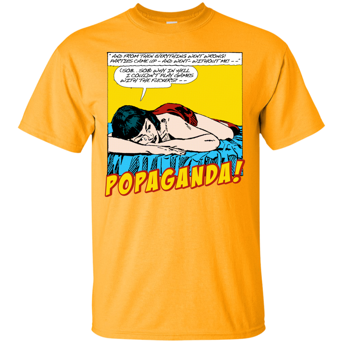 Pop Art Vintage Comics Lichtenstein Style - Popaganda 10 Tee&Tank Men/Unisex Pimamour