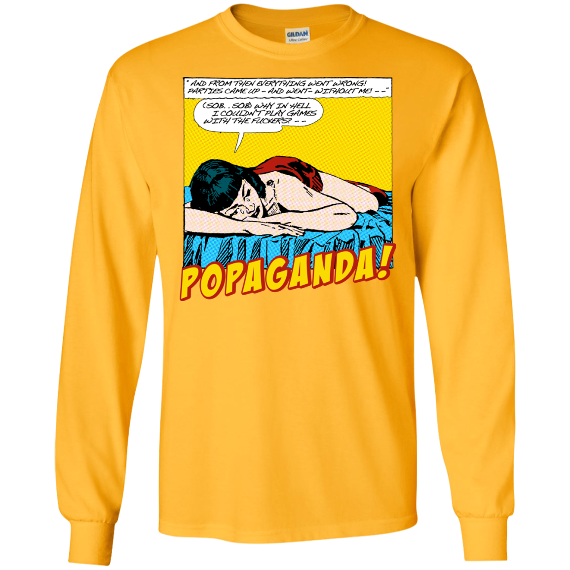 Pop Art Vintage Comics Lichtenstein Style - Popaganda 10 Tee&Tank Men/Unisex Pimamour