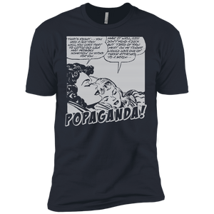 Pop Art Vintage Comics Lichtenstein Style - Popaganda 11 B&W Tee&Tank Men/Unisex Pimamour