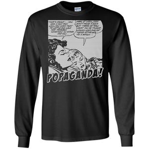 Pop Art Vintage Comics Lichtenstein Style - Popaganda 11 B&W Tee&Tank Men/Unisex Pimamour