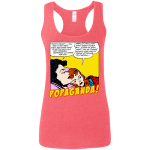 Pop Art Vintage Comics Lichtenstein Style - Popaganda 11 Tee&Tank Lady Pimamour