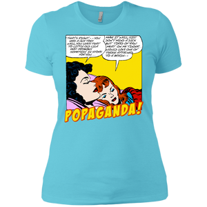 Pop Art Vintage Comics Lichtenstein Style - Popaganda 11 Tee&Tank Lady Pimamour