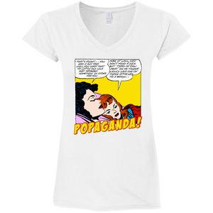 Pop Art Vintage Comics Lichtenstein Style - Popaganda 11 Tee&Tank Lady Pimamour