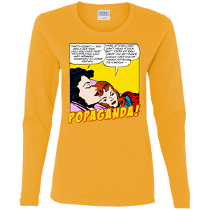 Pop Art Vintage Comics Lichtenstein Style - Popaganda 11 Tee&Tank Lady Pimamour