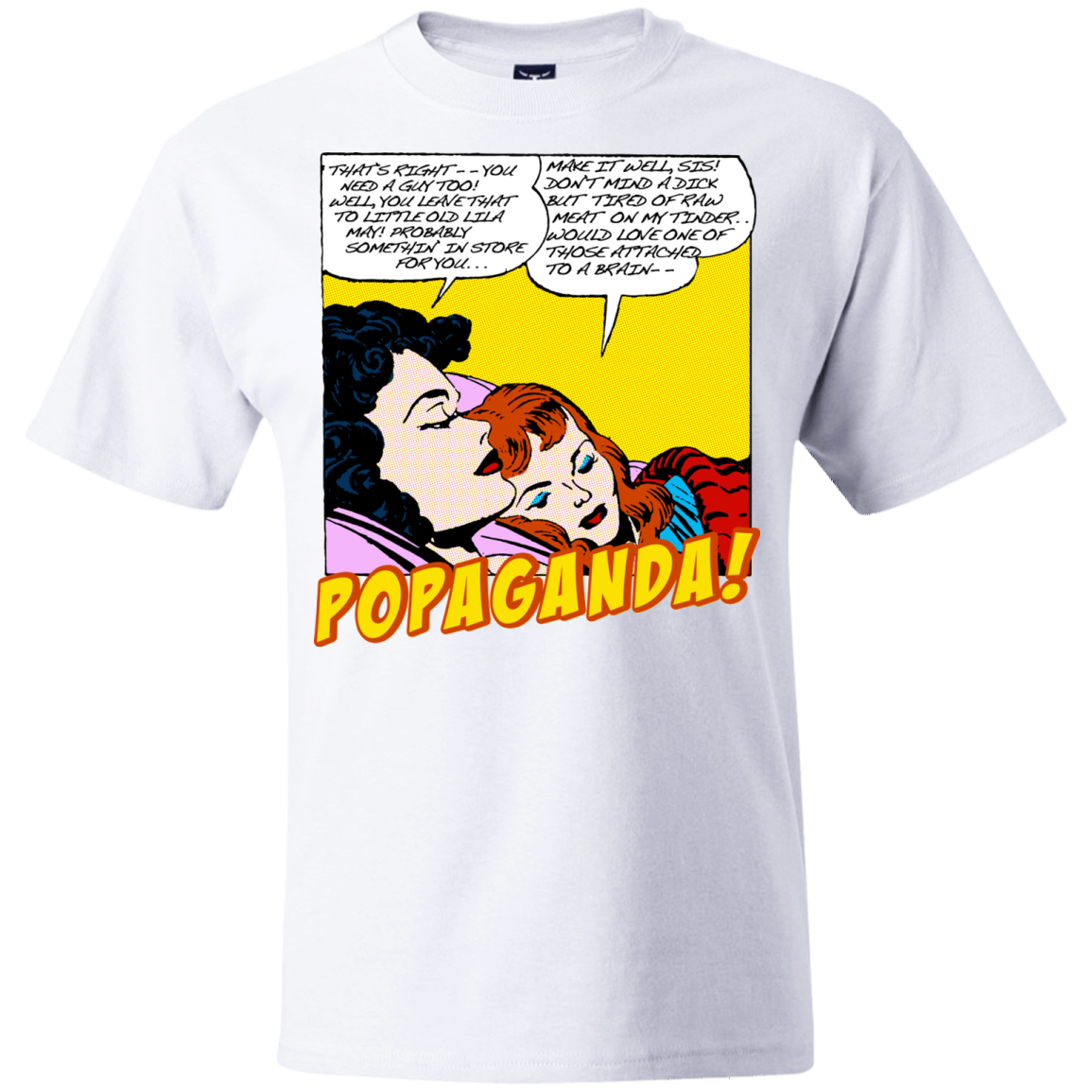 Pop Art Vintage Comics Lichtenstein Style - Popaganda 11 Tee&Tank Men/Unisex Pimamour