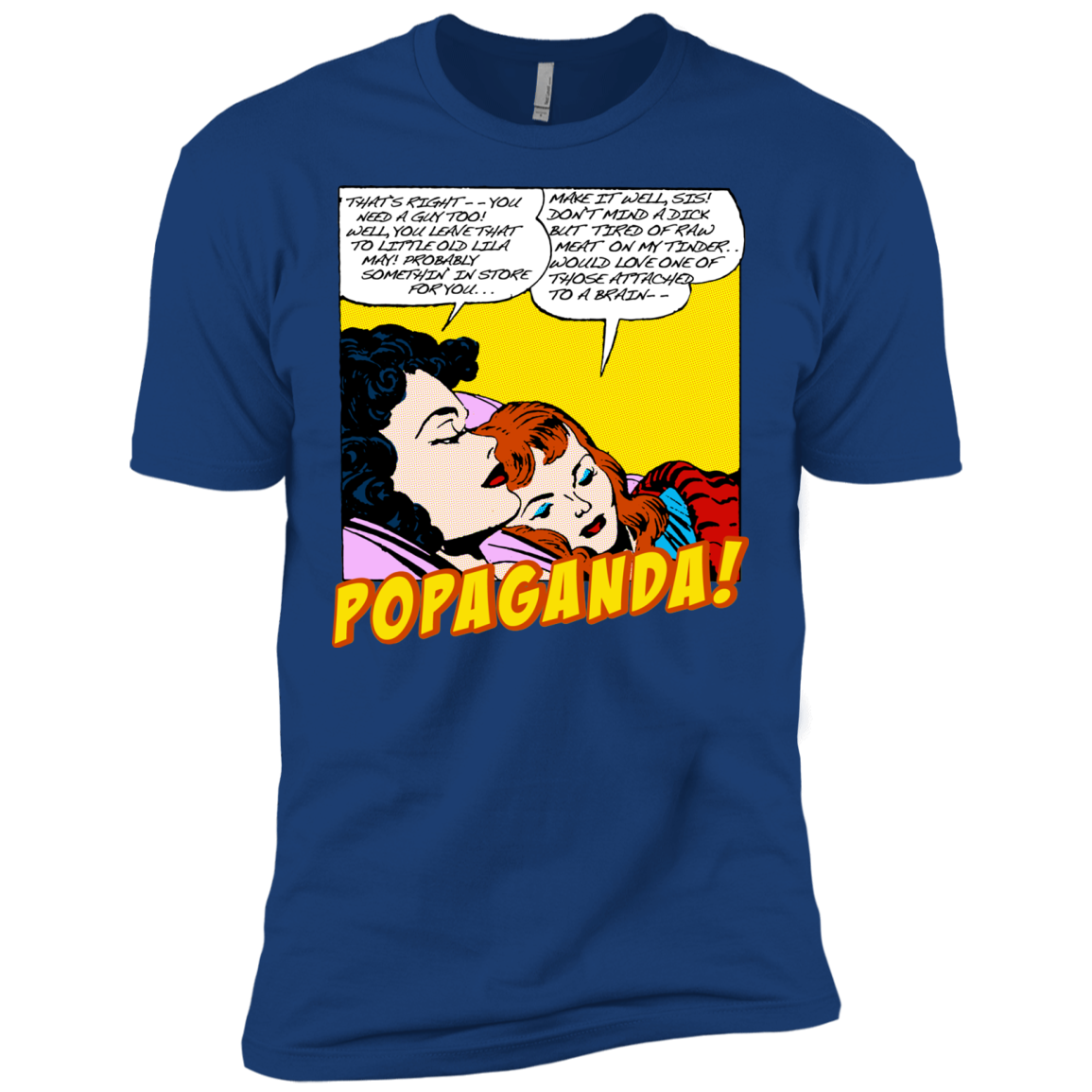 Pop Art Vintage Comics Lichtenstein Style - Popaganda 11 Tee&Tank Men/Unisex Pimamour