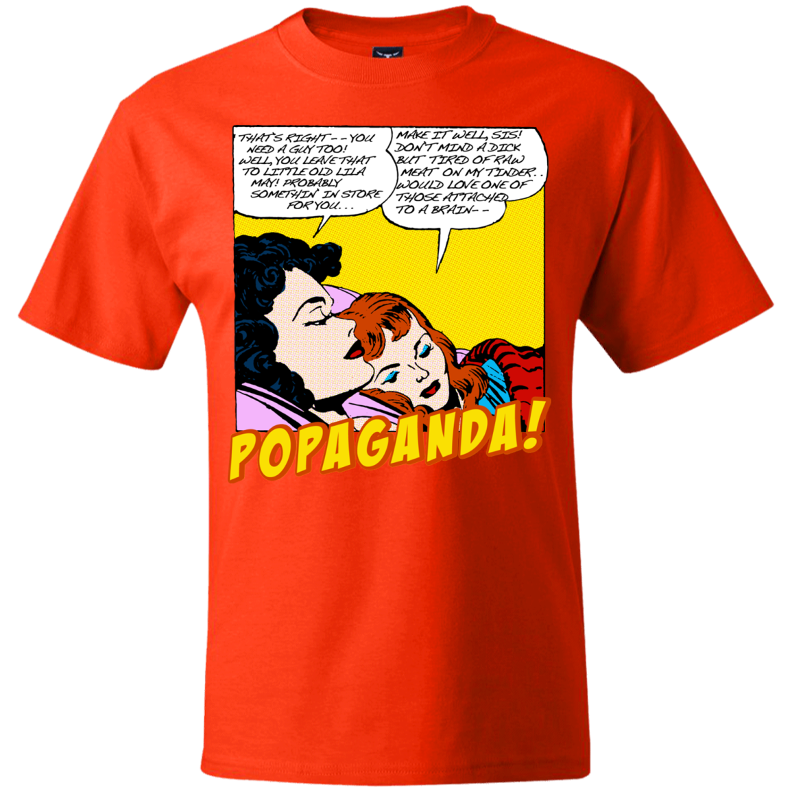 Pop Art Vintage Comics Lichtenstein Style - Popaganda 11 Tee&Tank Men/Unisex Pimamour