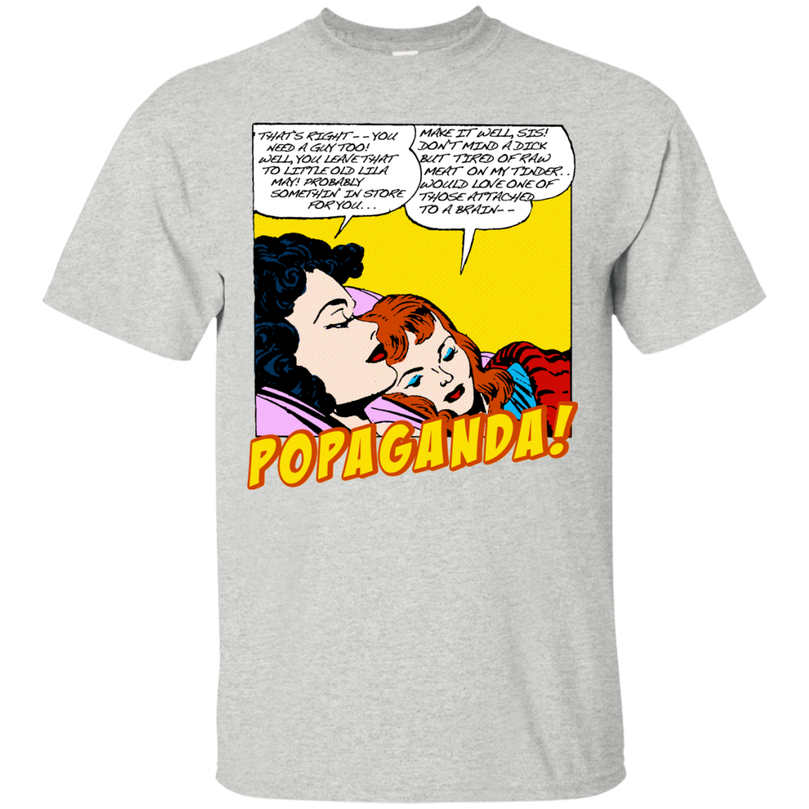 Pop Art Vintage Comics Lichtenstein Style - Popaganda 11 Tee&Tank Men/Unisex Pimamour