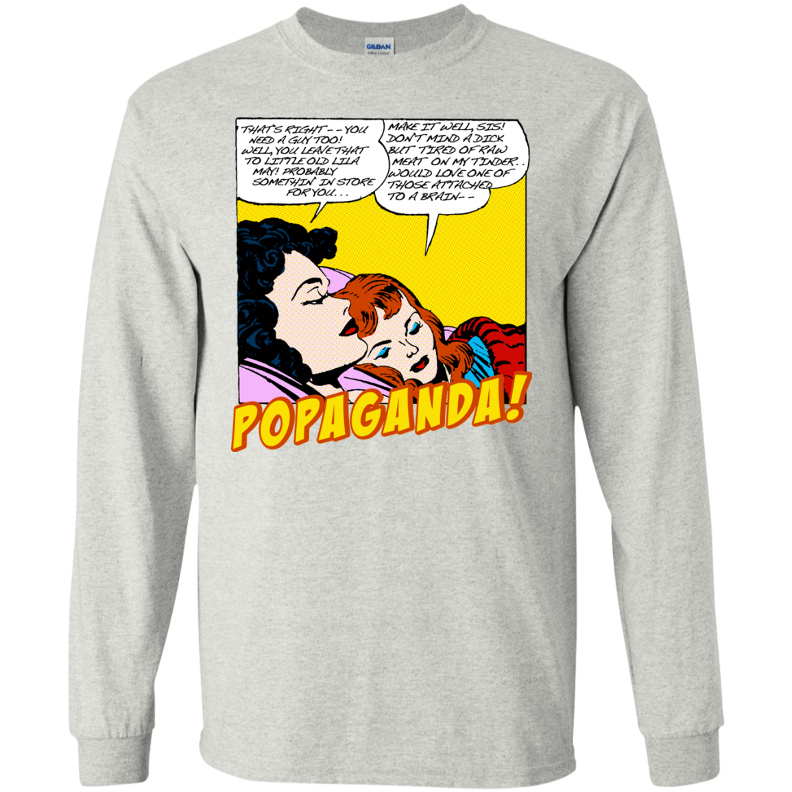 Pop Art Vintage Comics Lichtenstein Style - Popaganda 11 Tee&Tank Men/Unisex Pimamour