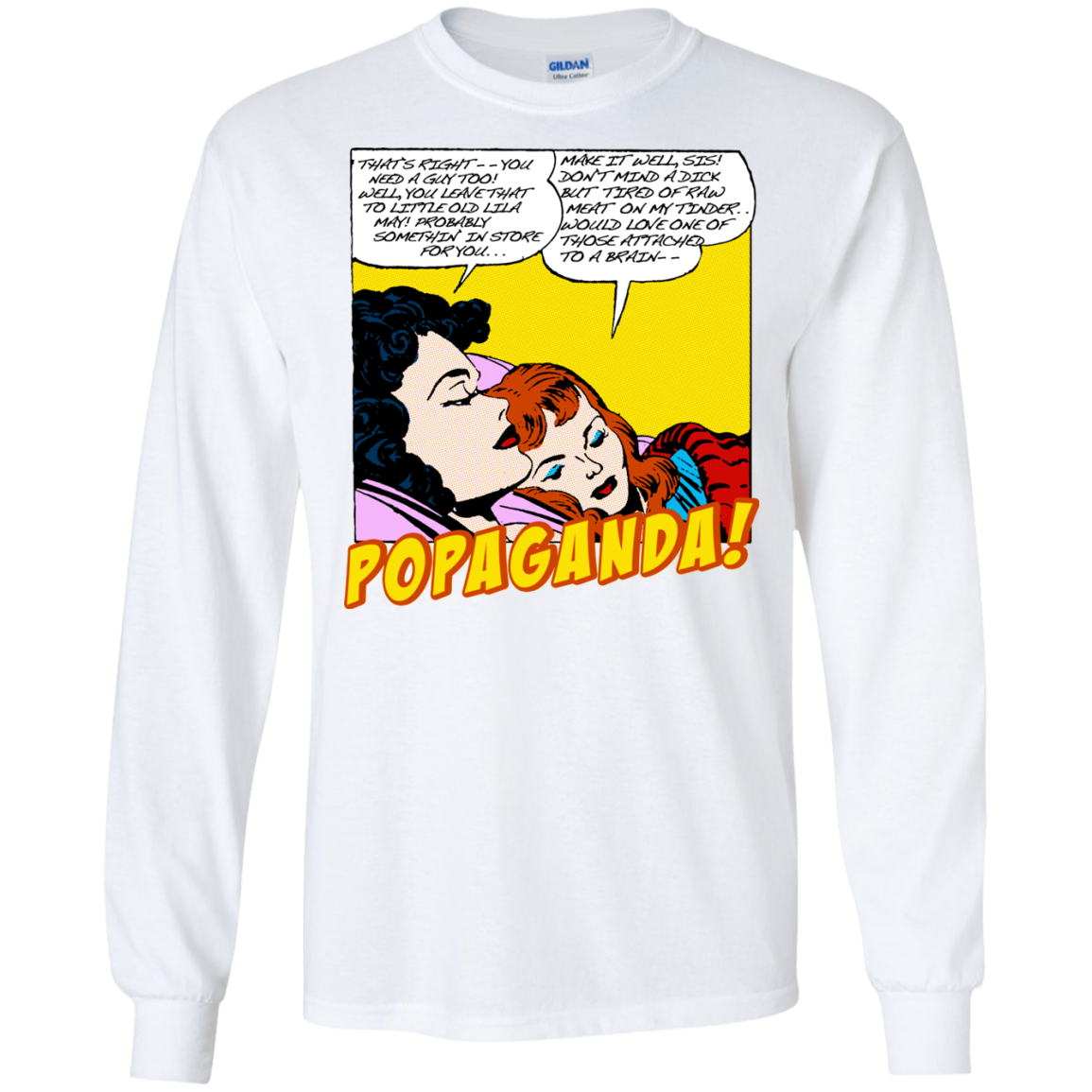 Pop Art Vintage Comics Lichtenstein Style - Popaganda 11 Tee&Tank Men/Unisex Pimamour