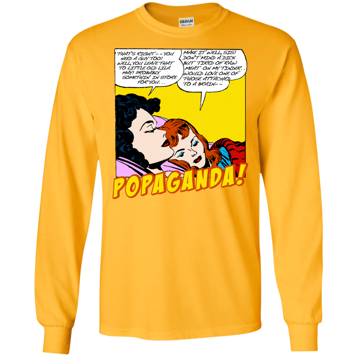 Pop Art Vintage Comics Lichtenstein Style - Popaganda 11 Tee&Tank Men/Unisex Pimamour