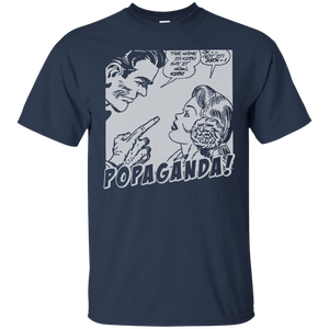 Pop Art Vintage Comics Lichtenstein Style - Popaganda 12 B&W Tee&Tank Men/Unisex Pimamour