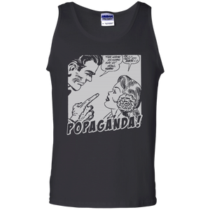 Pop Art Vintage Comics Lichtenstein Style - Popaganda 12 B&W Tee&Tank Men/Unisex Pimamour