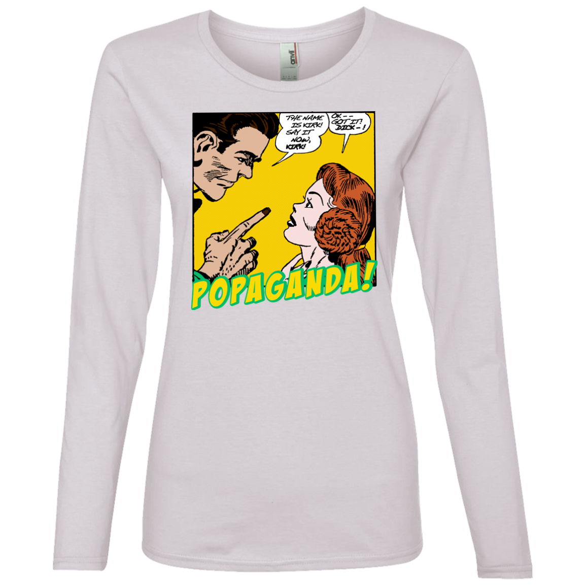 Pop Art Vintage Comics Lichtenstein Style - Popaganda 12 Tee&Tank Lady Pimamour