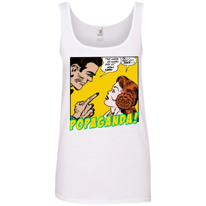 Pop Art Vintage Comics Lichtenstein Style - Popaganda 12 Tee&Tank Lady Pimamour