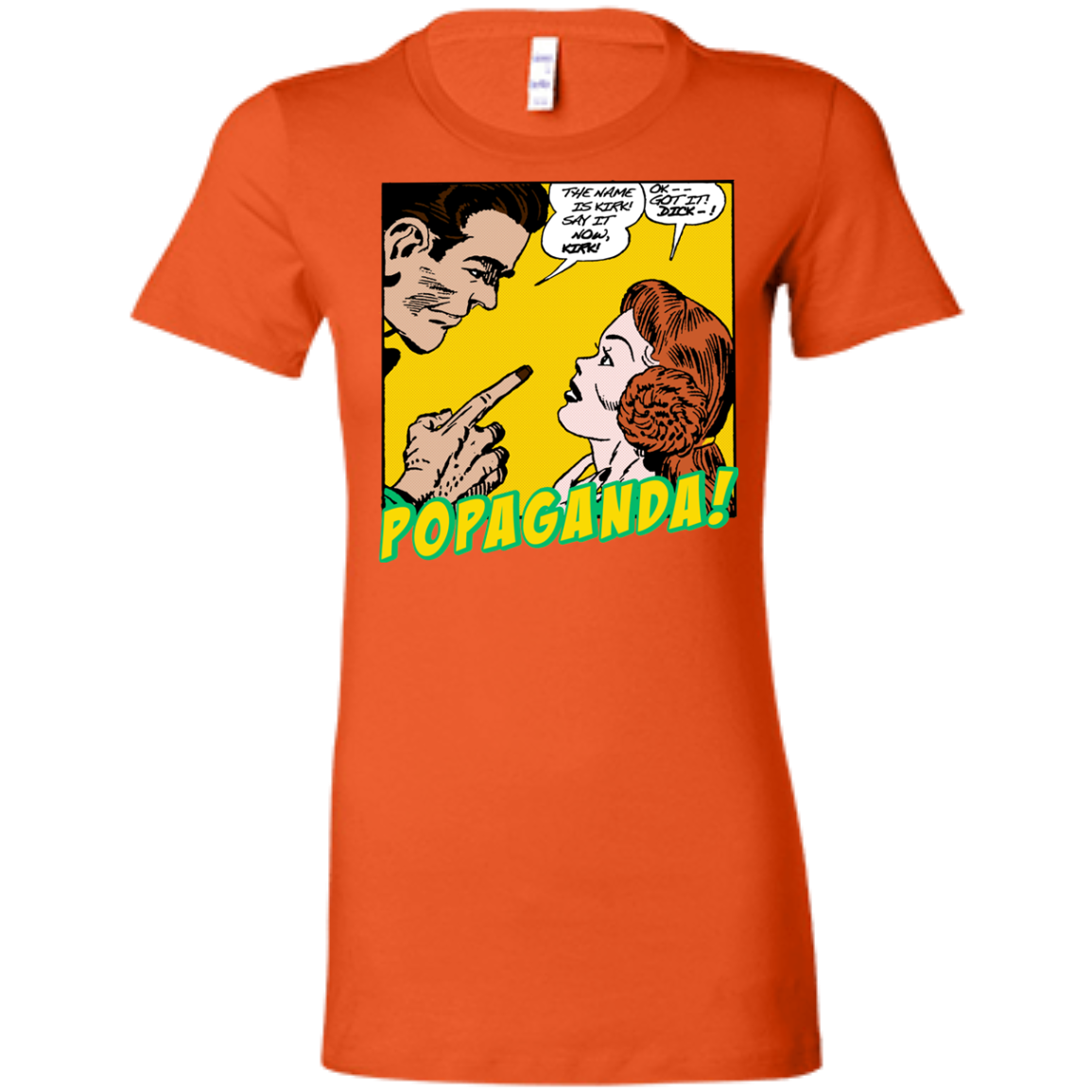 Pop Art Vintage Comics Lichtenstein Style - Popaganda 12 Tee&Tank Lady Pimamour