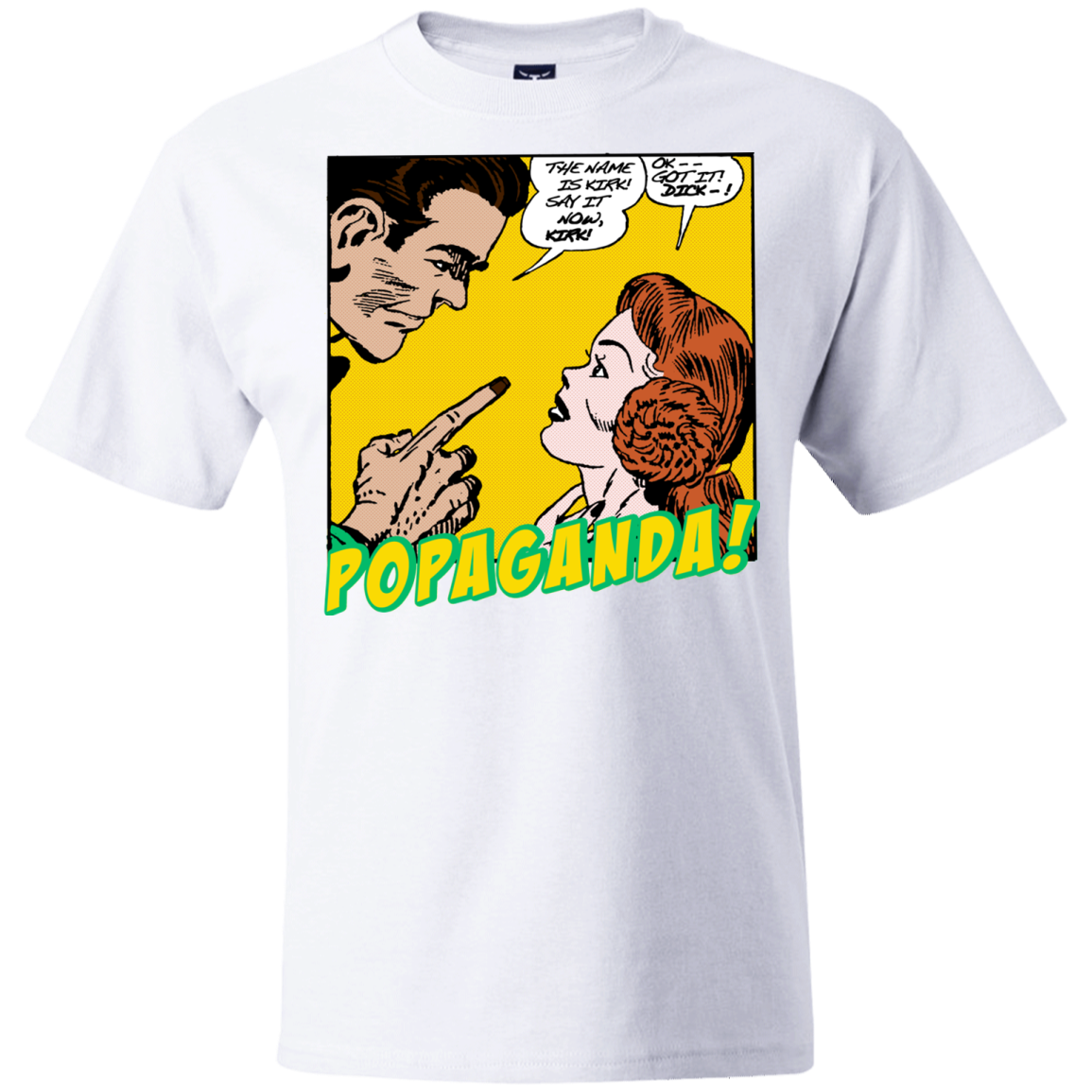 Pop Art Vintage Comics Lichtenstein Style - Popaganda 12 Tee&Tank Men/Unisex Pimamour