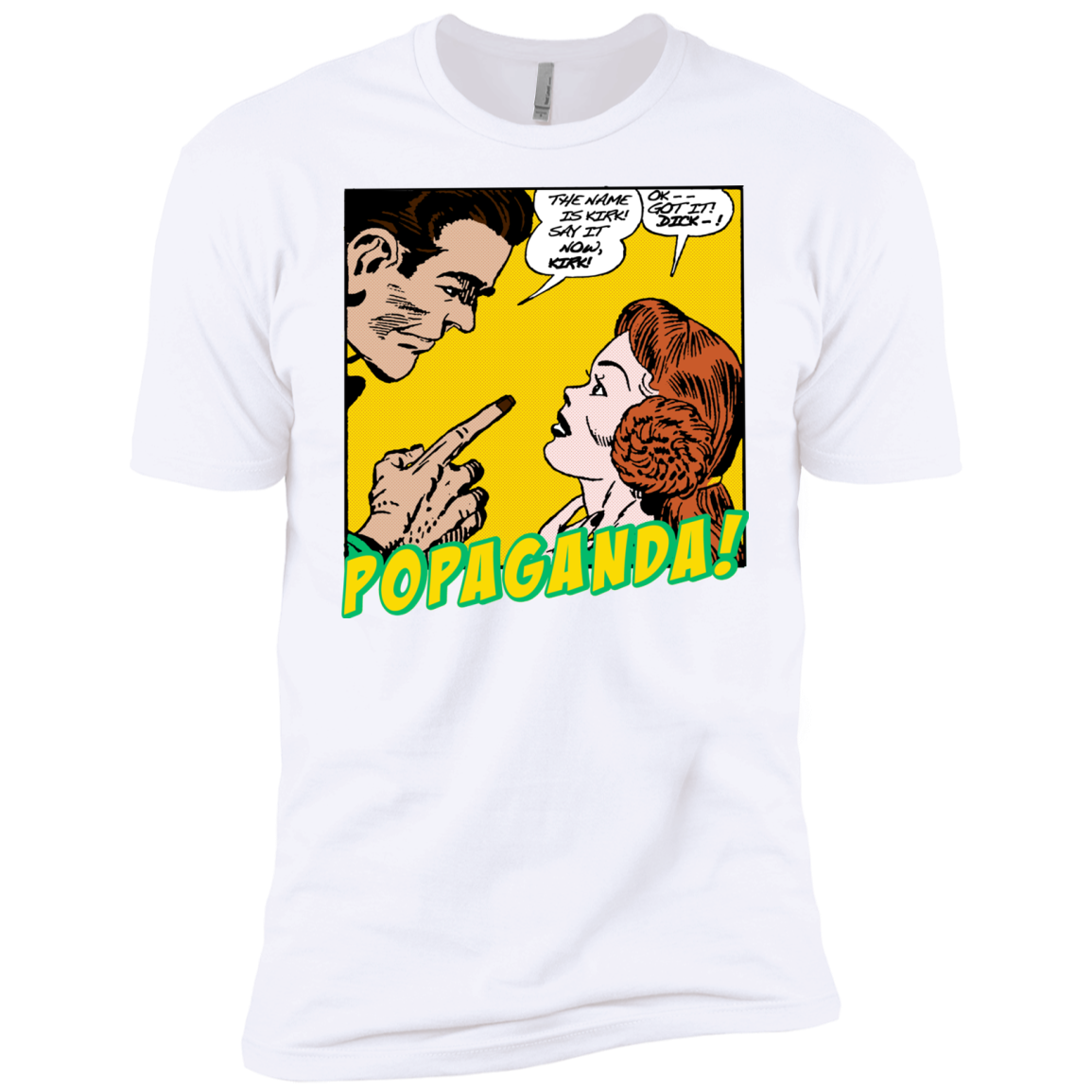 Pop Art Vintage Comics Lichtenstein Style - Popaganda 12 Tee&Tank Men/Unisex Pimamour