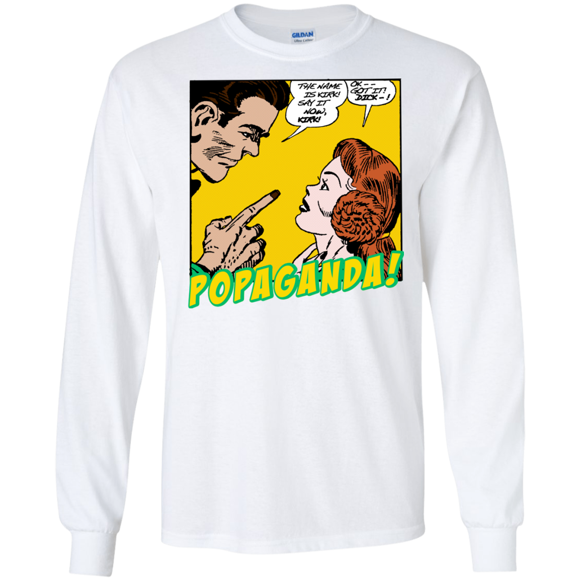 Pop Art Vintage Comics Lichtenstein Style - Popaganda 12 Tee&Tank Men/Unisex Pimamour