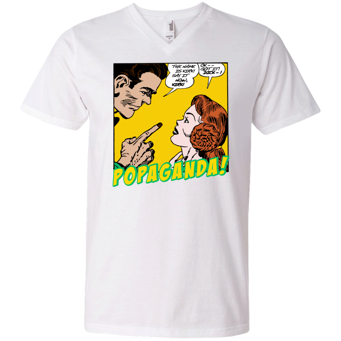 Pop Art Vintage Comics Lichtenstein Style - Popaganda 12 Tee&Tank Men/Unisex Pimamour