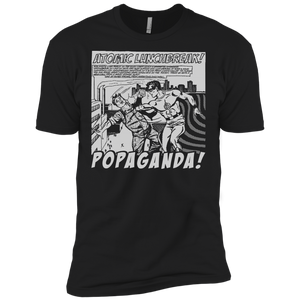 Pop Art Vintage Comics Lichtenstein Style - Popaganda 13 B&W Tee&Tank Men/Unisex Pimamour