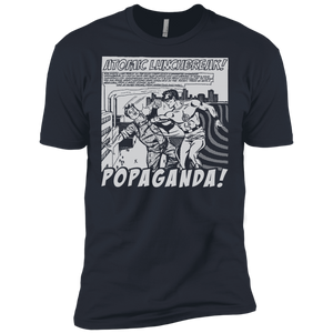 Pop Art Vintage Comics Lichtenstein Style - Popaganda 13 B&W Tee&Tank Men/Unisex Pimamour